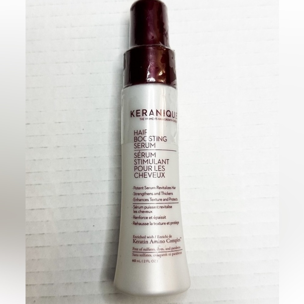 Keranique Hair Boosting Serum - Revitalizes Strengthen Thicken  NEW